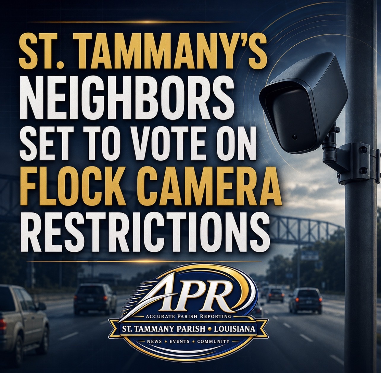 St. Tammany’s Neighbors Set to Vote on Flock Camera Restrictions