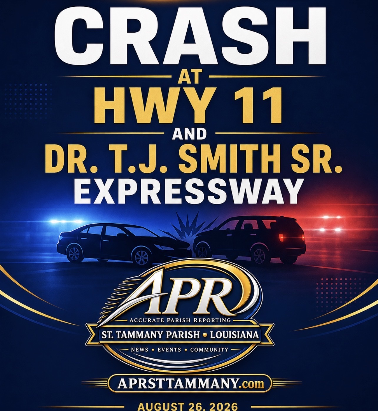 Serious Crash on Highway 11 Sends Medical Helicopter to Pearl River Area