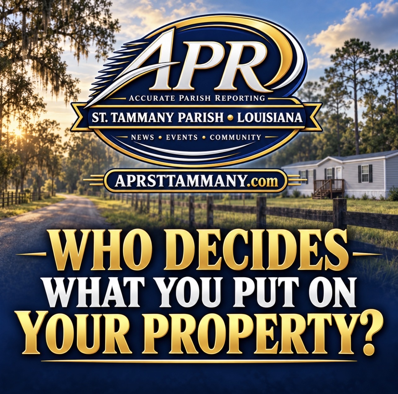 Read report: ST. TAMMANY TO REVISIT MANUFACTURED HOME RULES SEPTEMBER 8