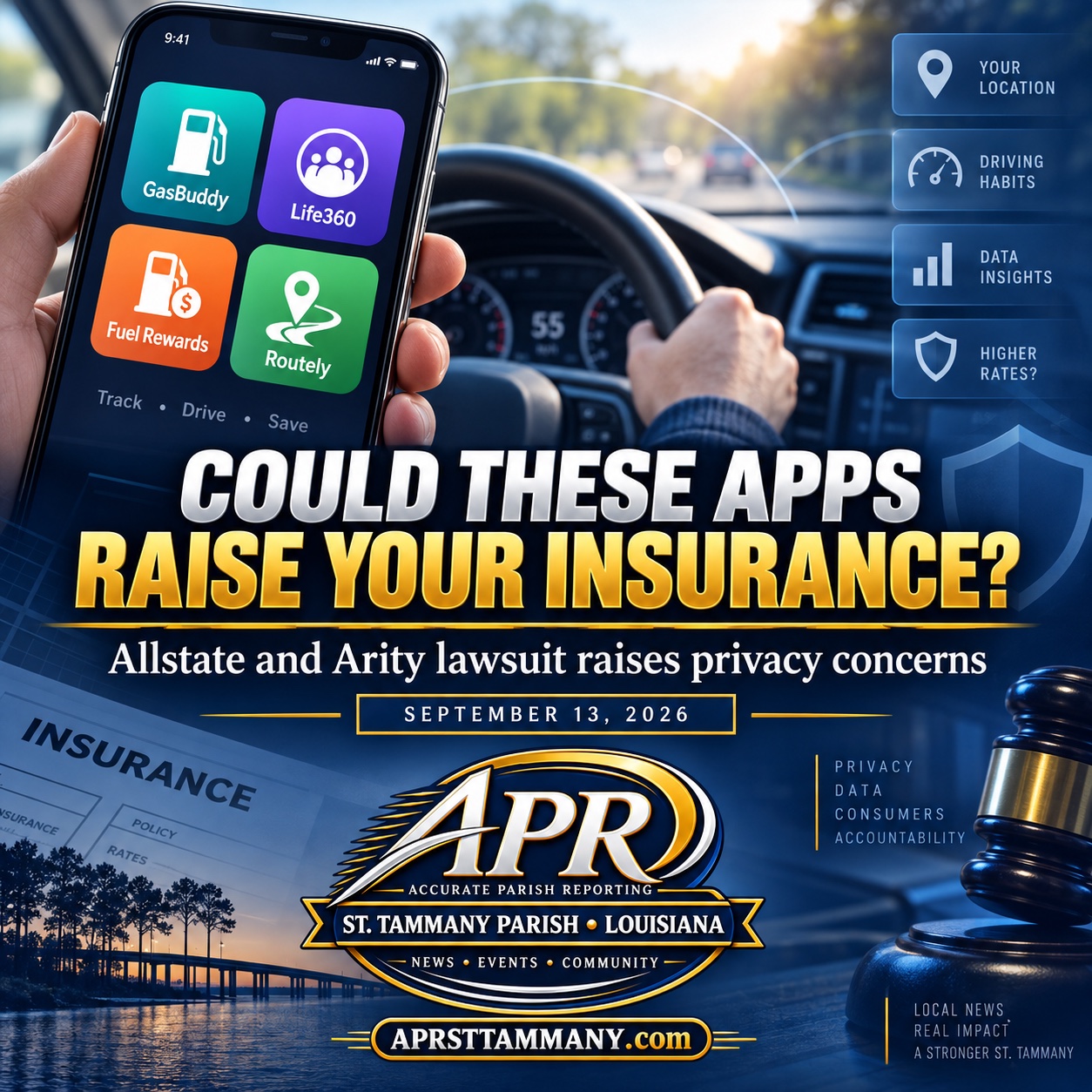 ALLSTATE DATA LAWSUIT: COULD YOUR APPS BE DRIVING UP YOUR INSURANCE BILL?