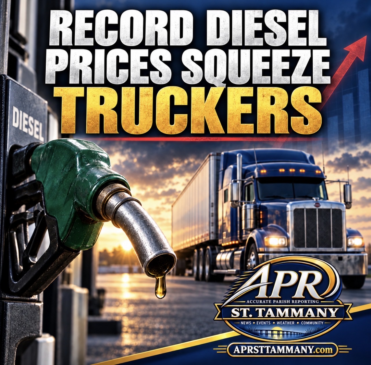 Record Diesel Prices Squeeze Truckers as Calls to Park Rigs Spread Online
