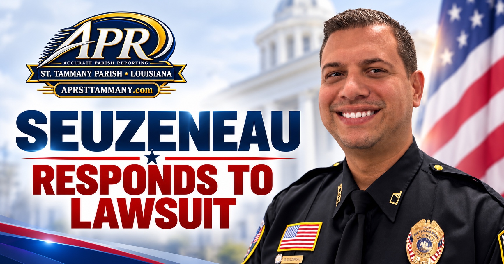 Sheriff Candidate Daniel Seuzeneau Responds to Public Records Lawsuit, Pledges to Release 20 Years of Records